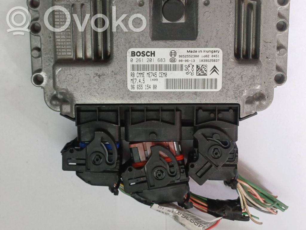Peugeot Partner Engine control unit/module 