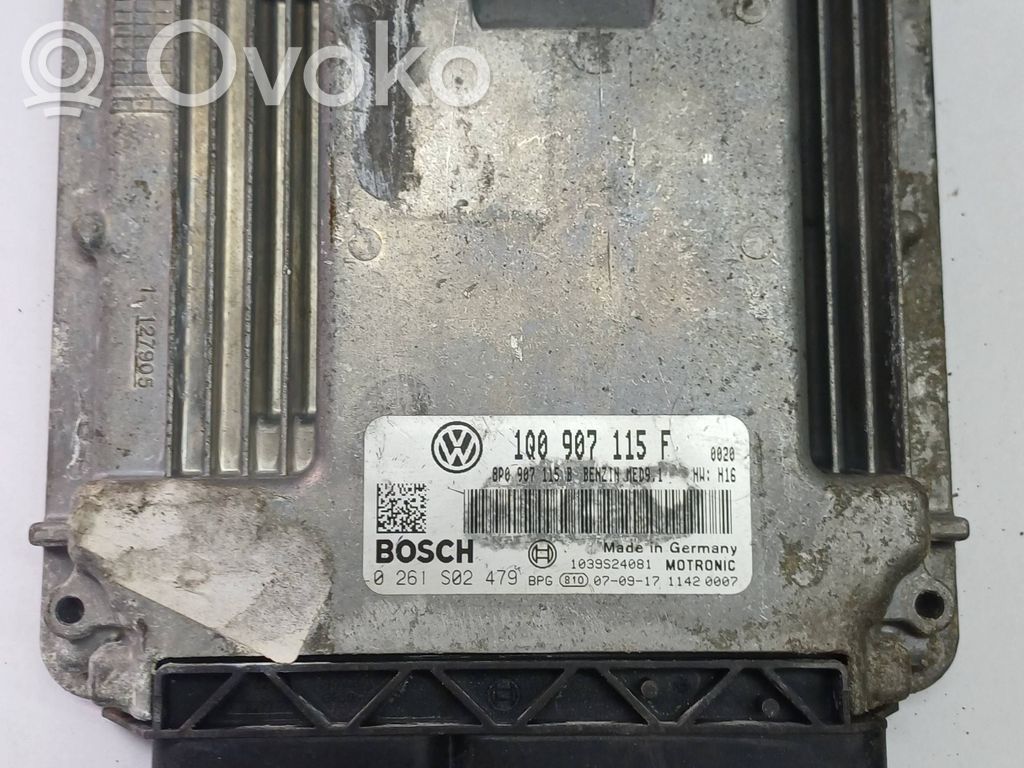 Engine control unit/module   1Q0907115F,0261S02479,MED91