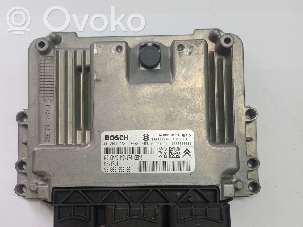 Peugeot 308 Engine control unit/module 