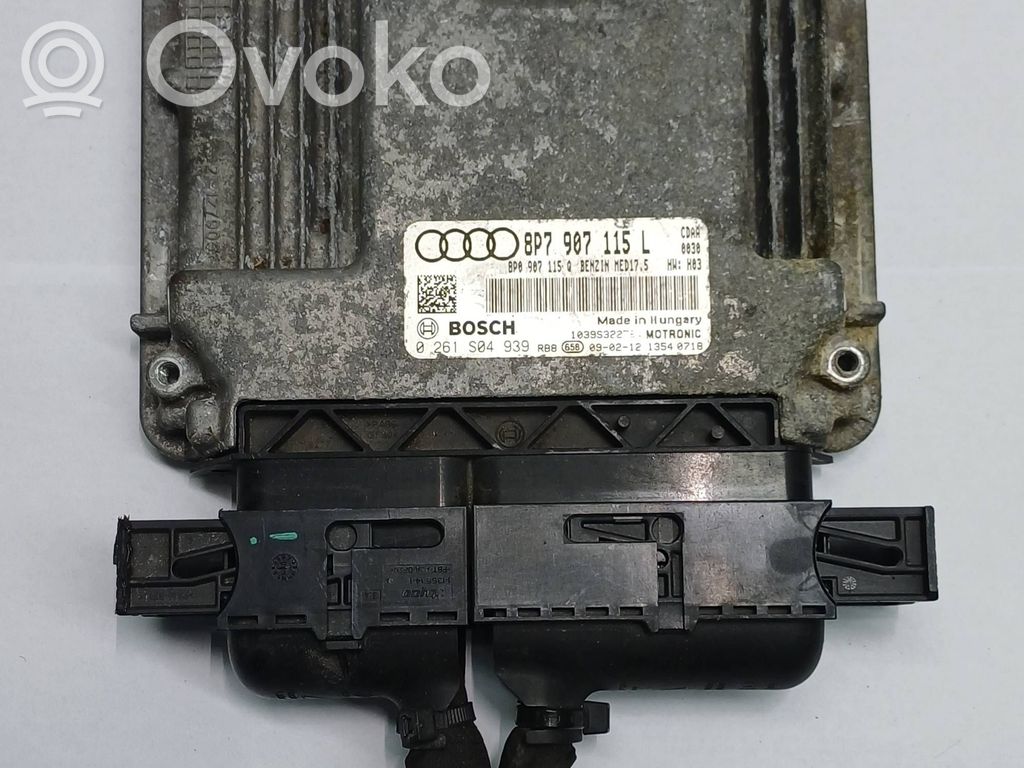 Audi A3 S3 8P Engine control unit/module 