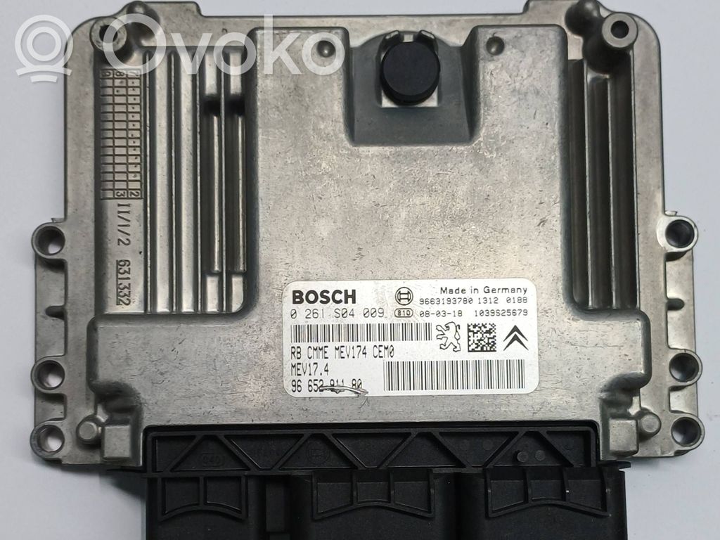 Peugeot 308 Engine control unit/module 