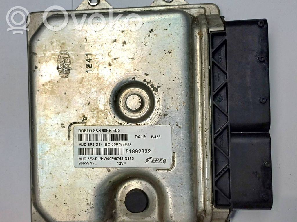 Fiat Doblo Engine control unit/module 