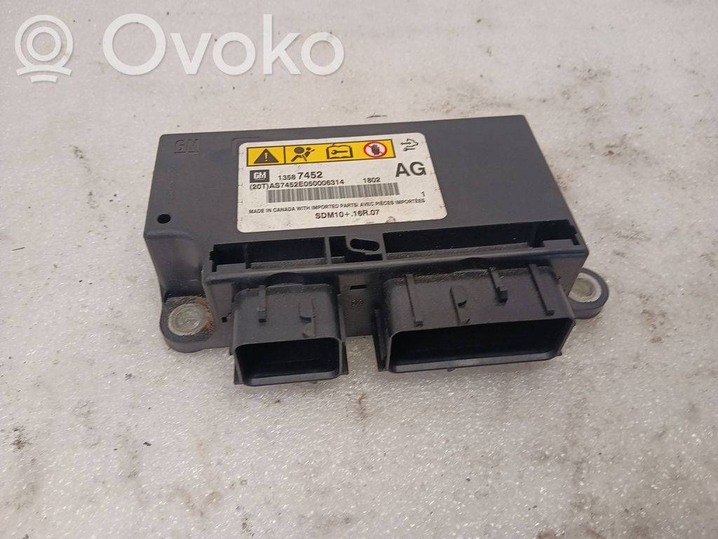 Opel Ampera Airbag control unit/module 