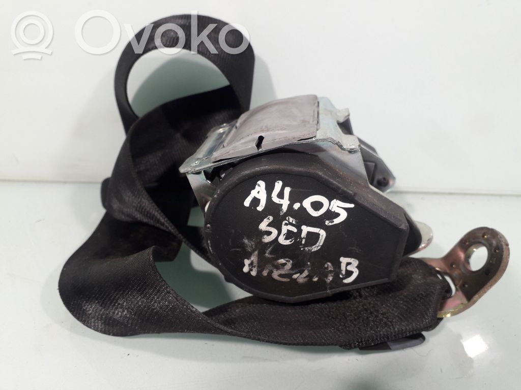 Audi A4 S4 B7 8E 8H Rear seatbelt 