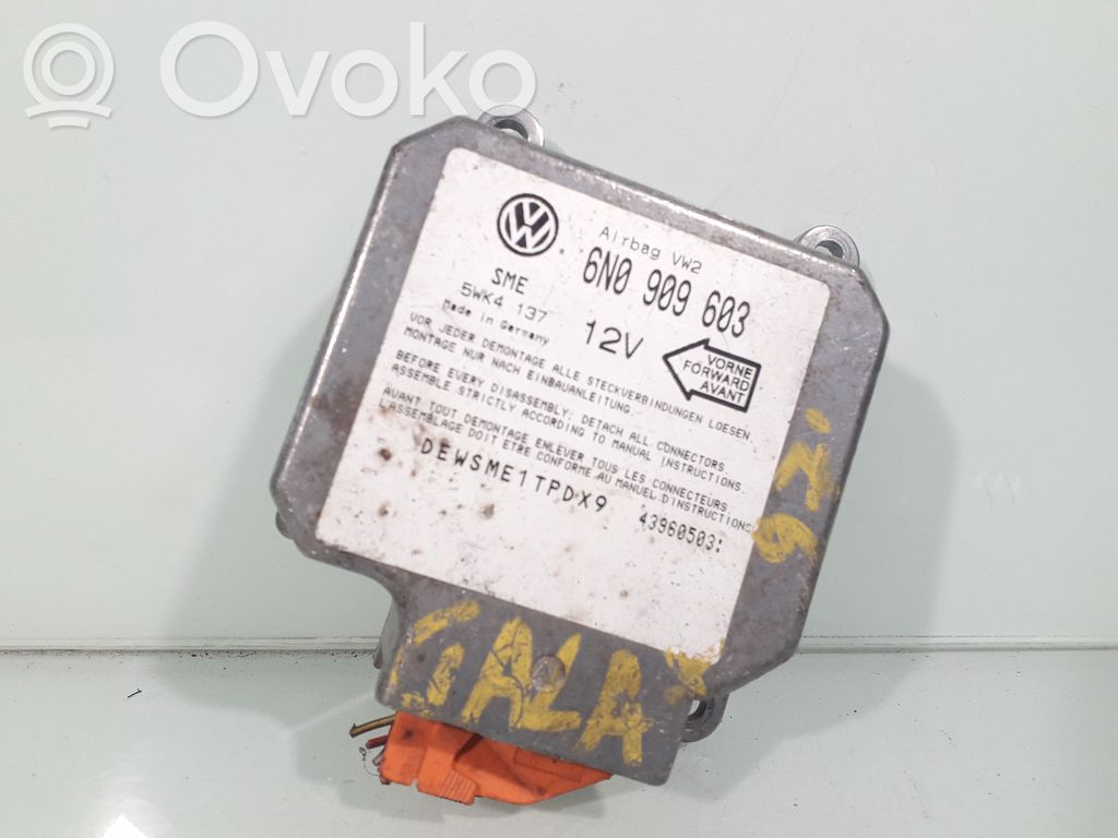 Airbag control unit/module   6N0909603