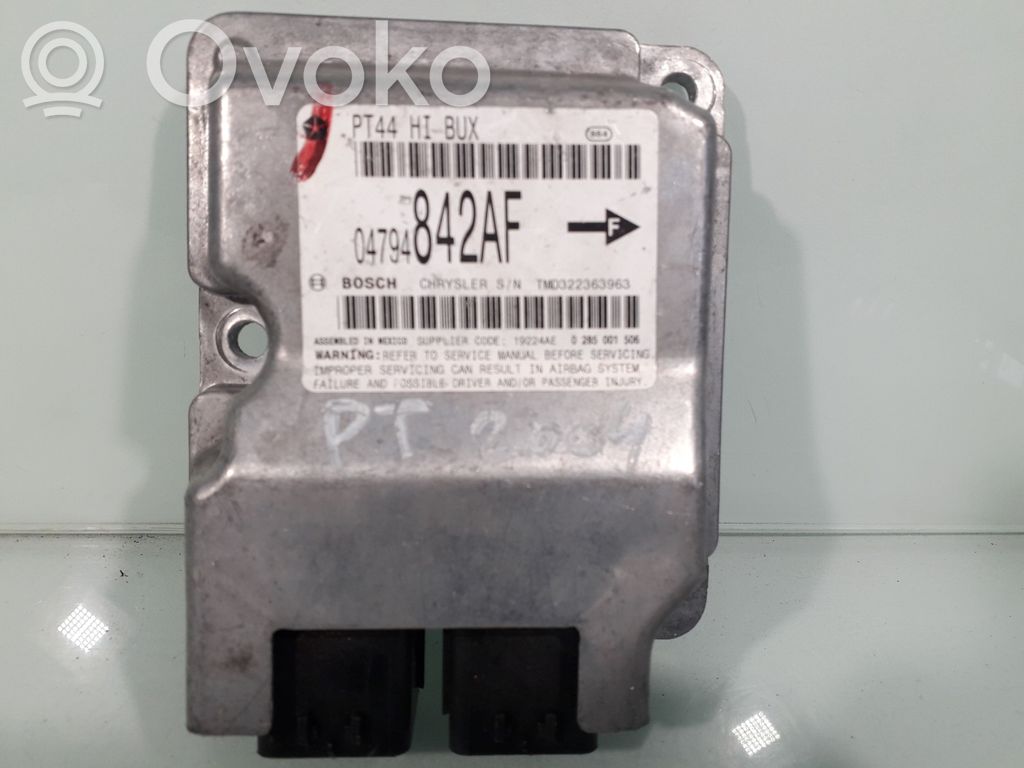 Chrysler PT Cruiser Airbag control unit/module 