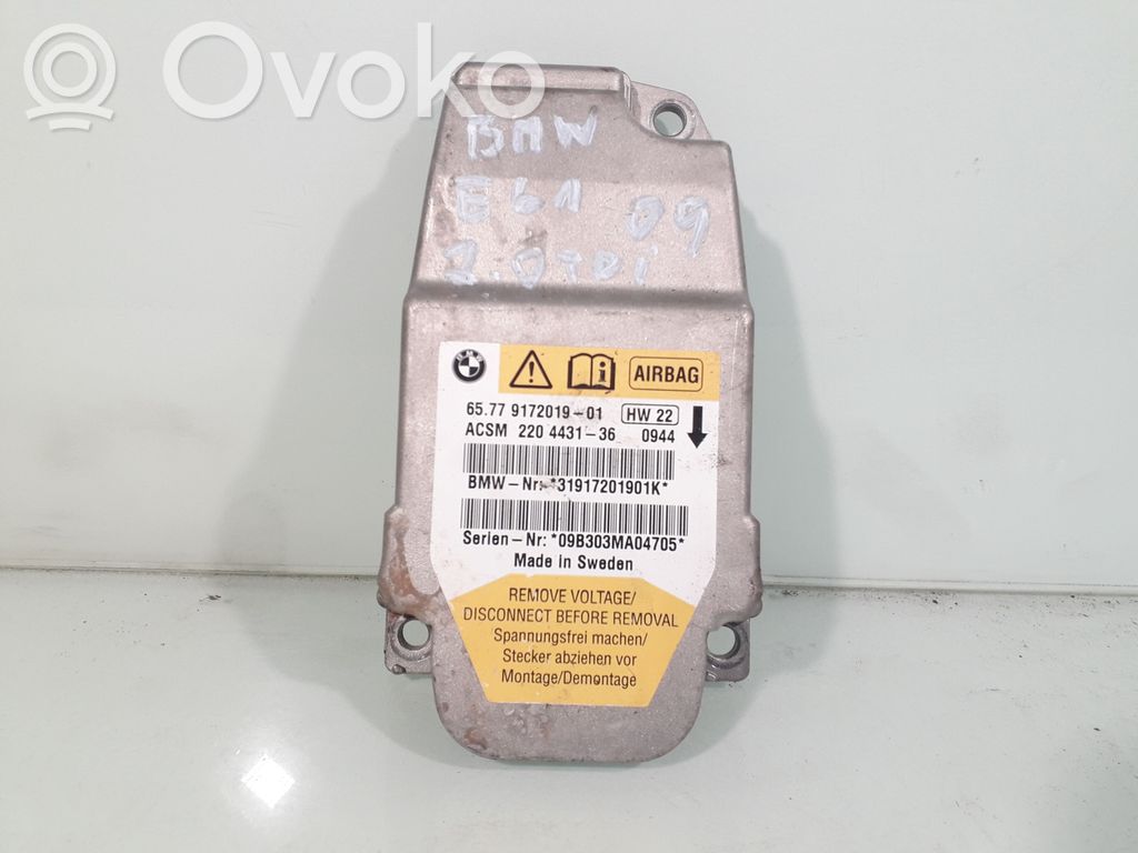 Turvatyynyn ohjainlaite/moduuli   6577917201901,220443136