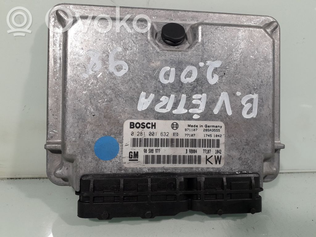 Opel Vectra B Engine control unit/module 