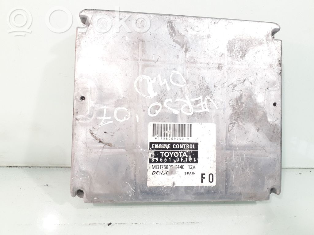 Toyota Corolla Verso AR10 Engine control unit/module 