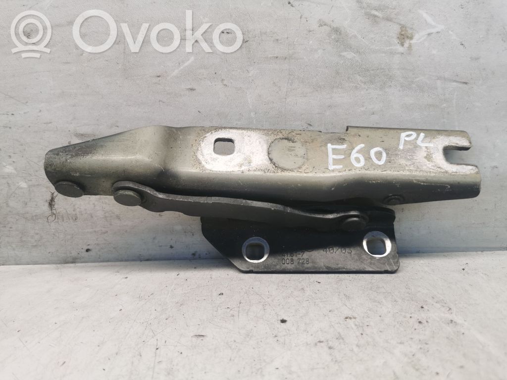 BMW 5 E60 E61 Engine bonnet/hood hinges 