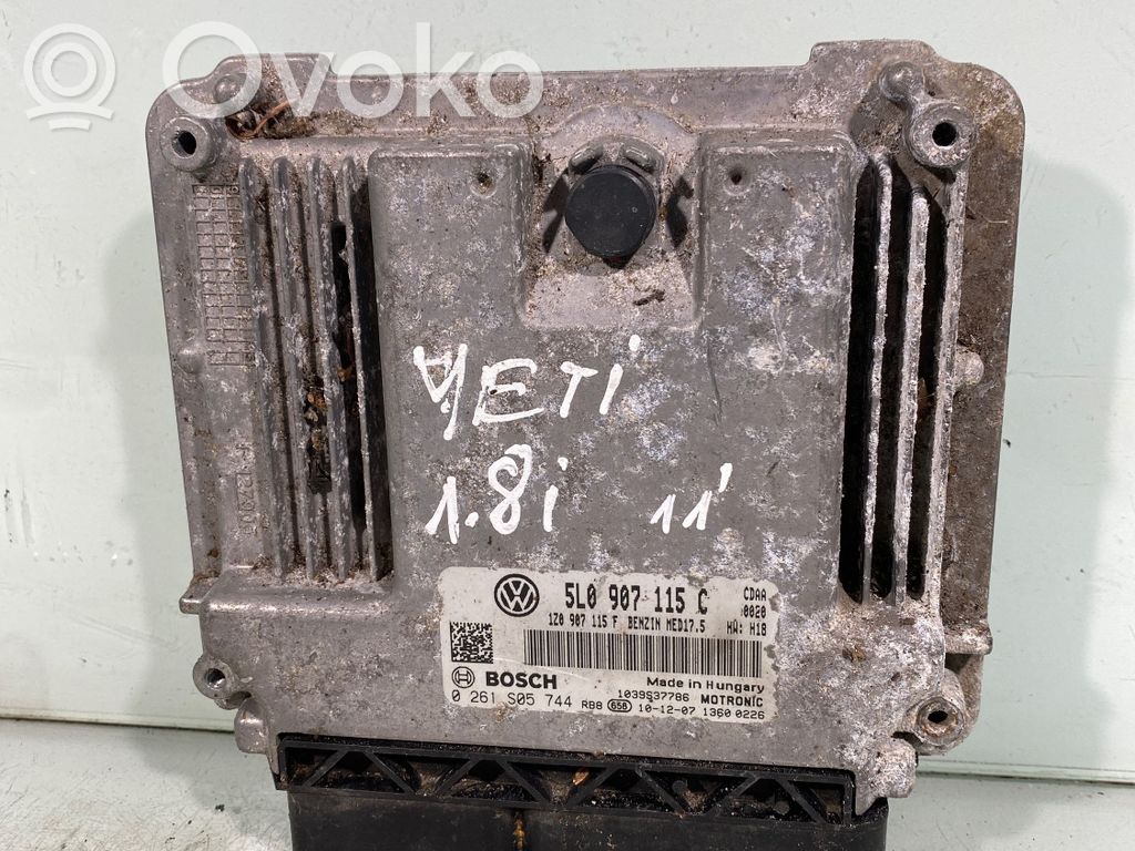 Skoda Yeti (5L) Engine control unit/module 
