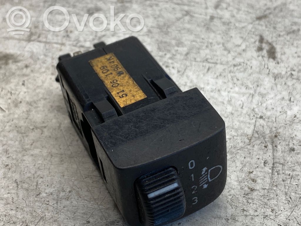 Saab 9-5 Headlight level height control switch 