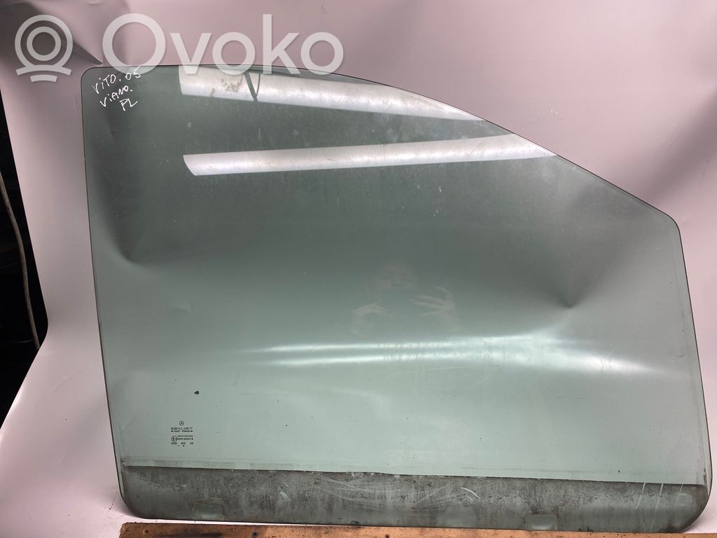 Mercedes-Benz Vito Viano W639 Pagrindinis priekinių durų stiklas (keturdurio) 