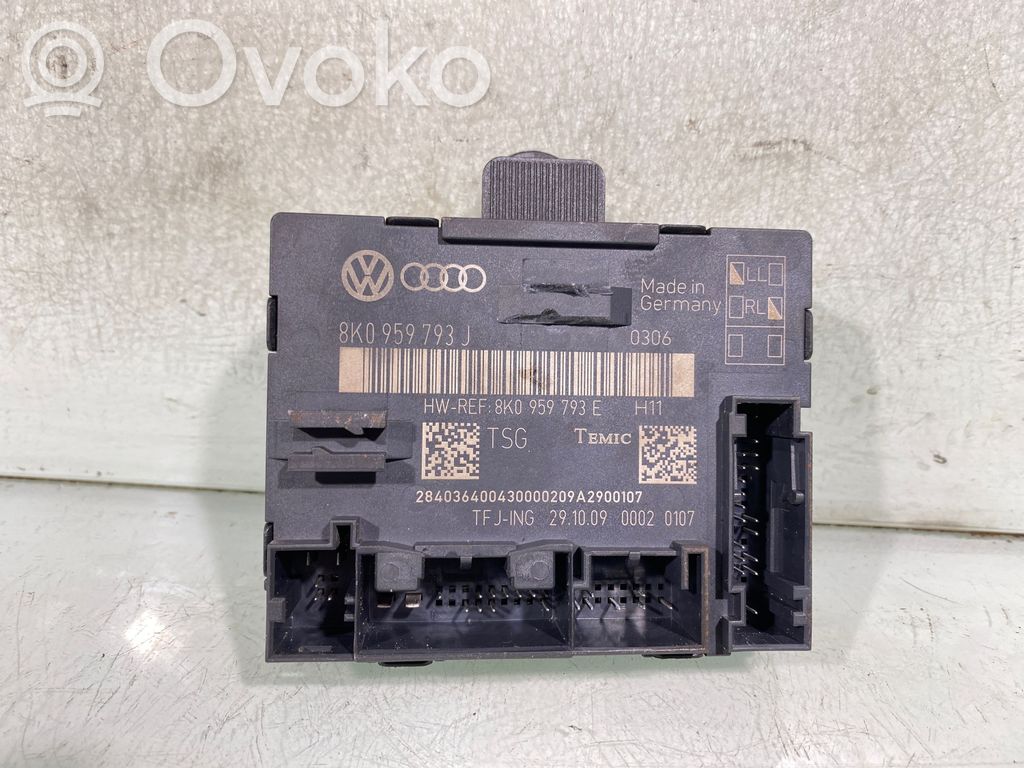Audi A4 S4 B8 8K Door control unit/module 