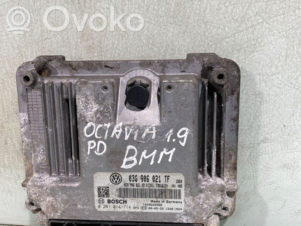 Skoda Octavia Mk2 (1Z) Engine control unit/module 