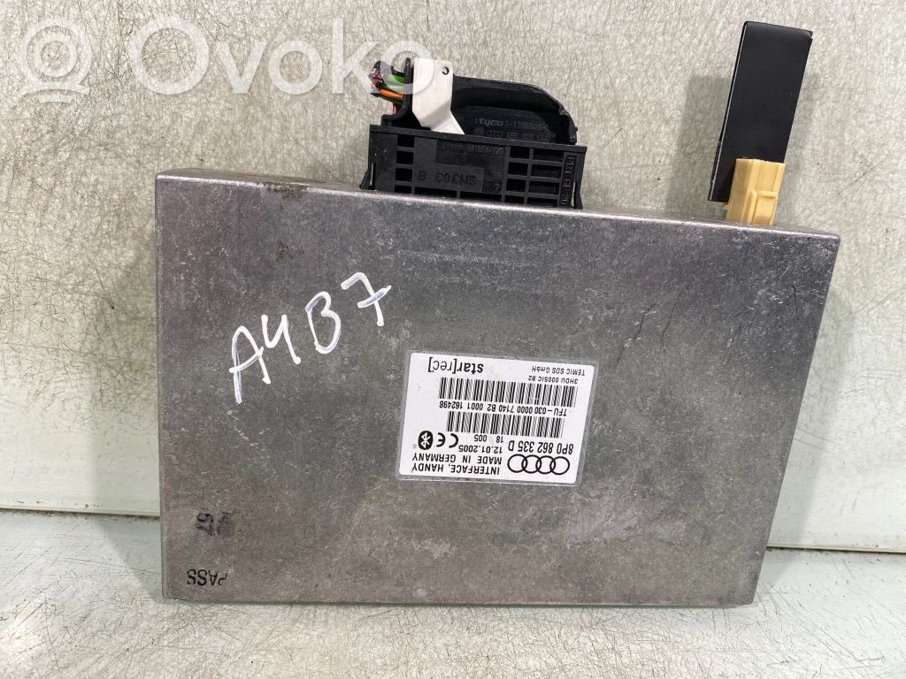Audi A4 S4 B7 8E 8H Bluetooth control unit module 
