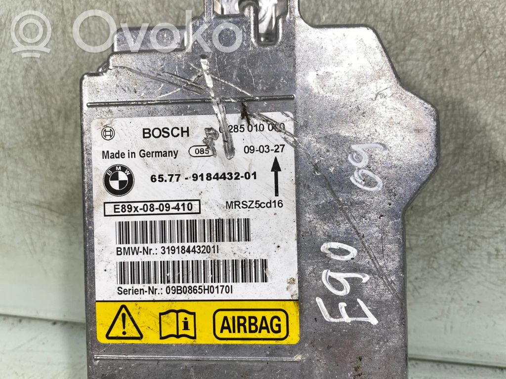 BMW 3 E90 E91 Airbag control unit/module 