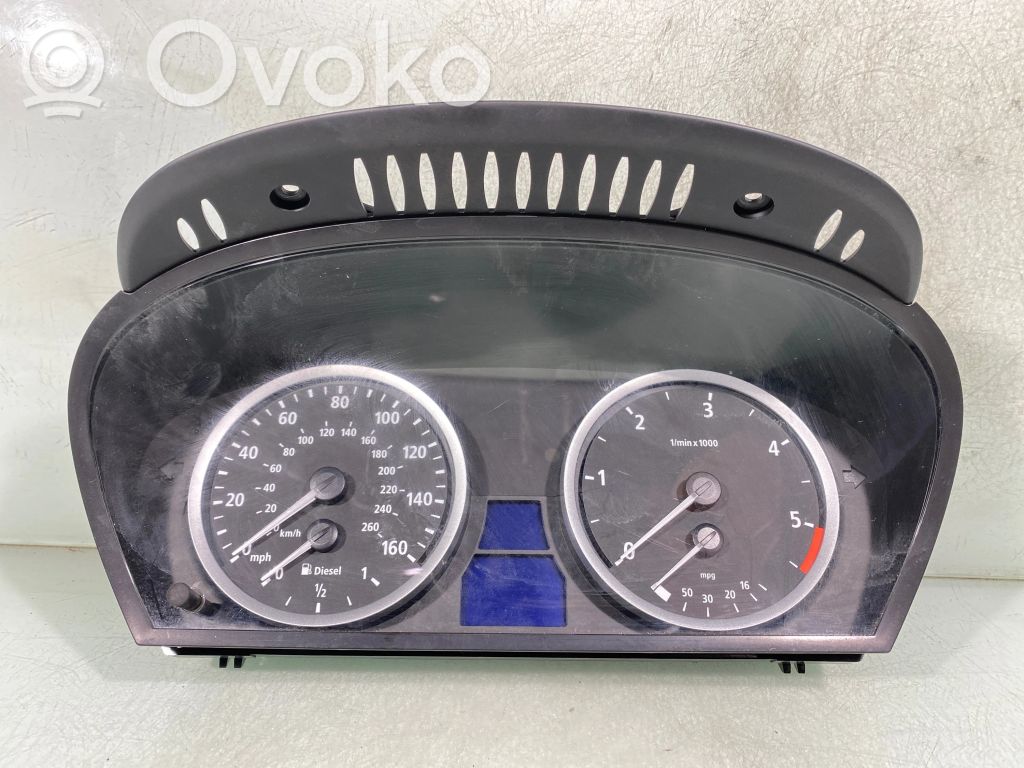 BMW 5 E60 E61 Speedometer (instrument cluster) 