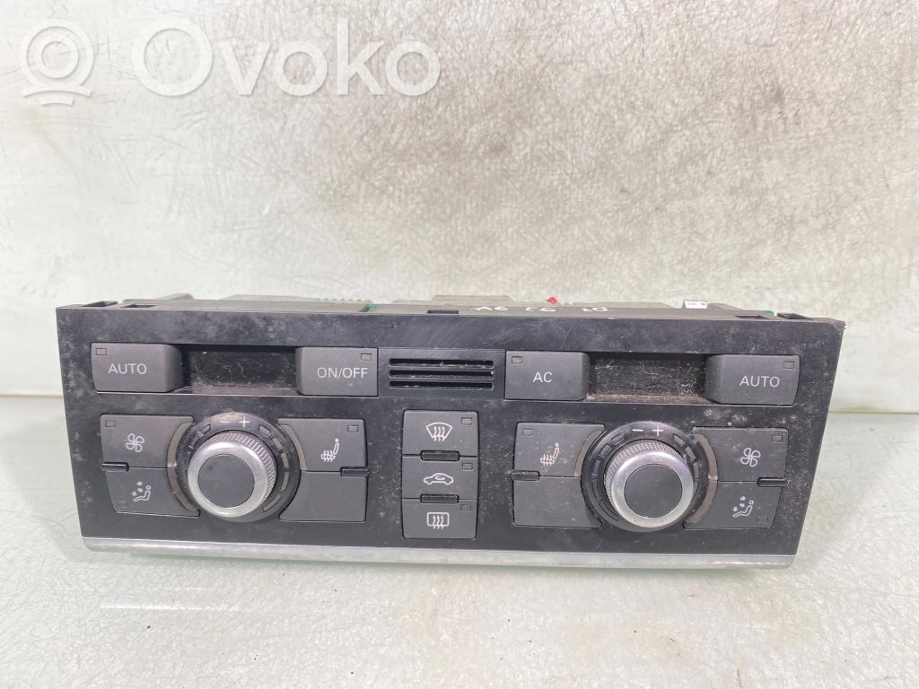Audi A6 S6 C6 4F Climate control unit 