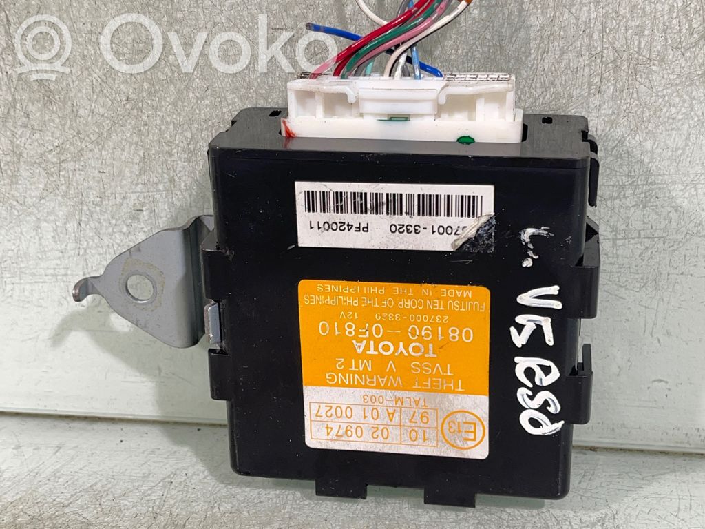 Toyota Corolla Verso AR10 Alarm control unit/module 