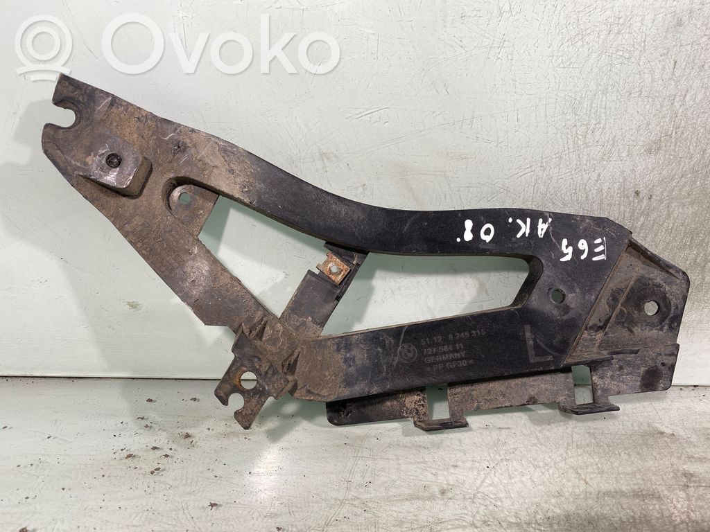 BMW 7 E65 E66 Galinis laikiklis bamperio 