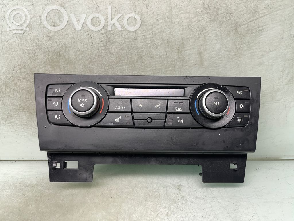 BMW X1 E84 Climate control unit 