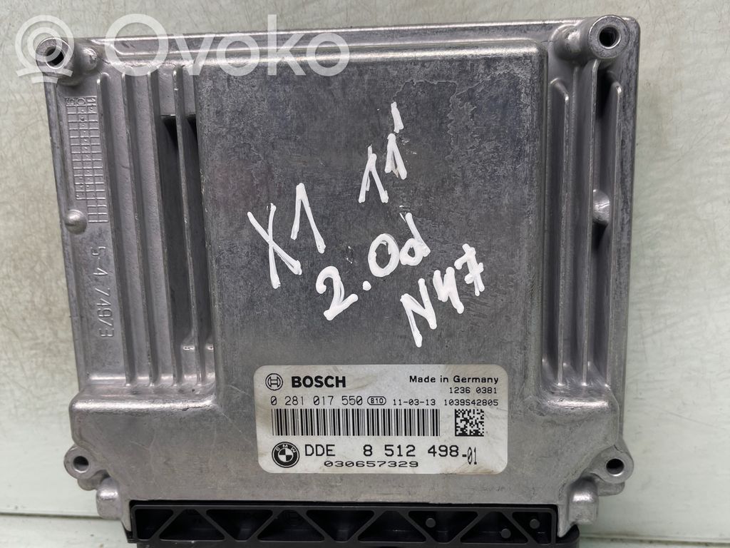 BMW X1 E84 Engine control unit/module 