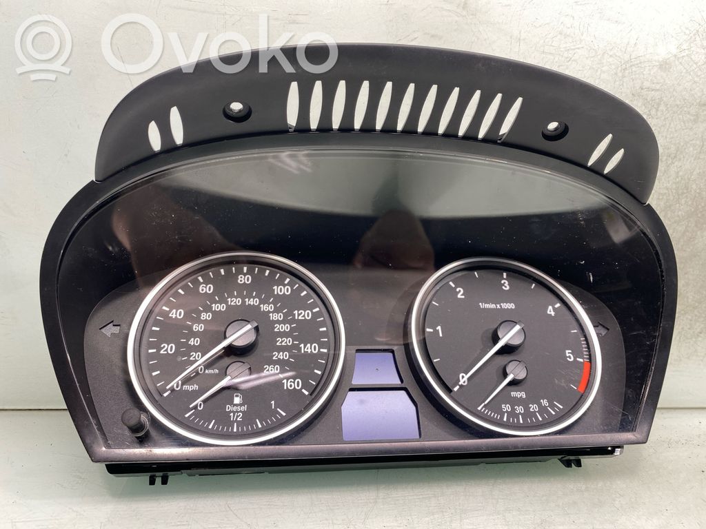 BMW 5 E60 E61 Speedometer (instrument cluster) 