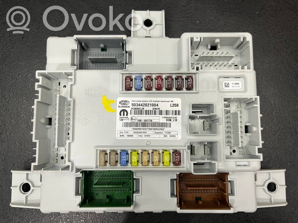 Alfa Romeo Stelvio Muut ohjainlaitteet/moduulit 