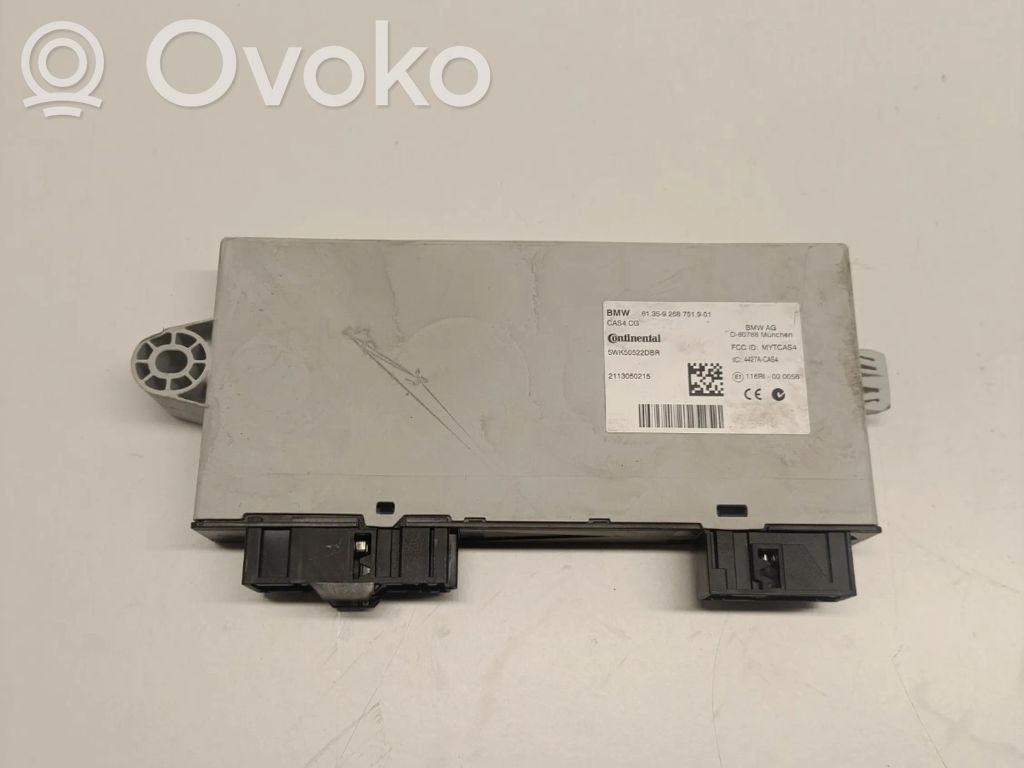 BMW 5 F10 F11 CAS control unit/module 
