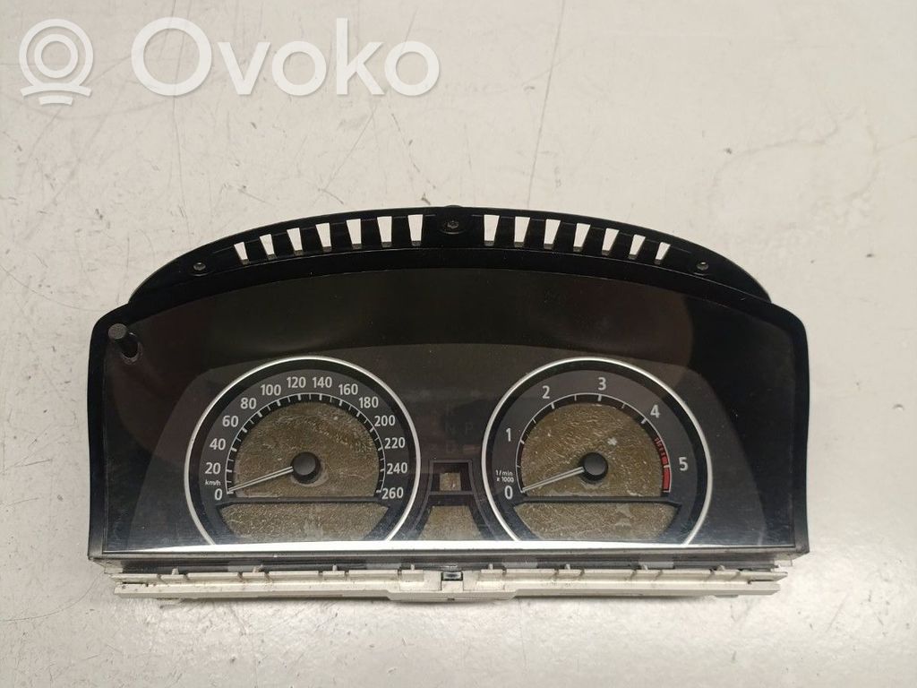BMW 7 E65 E66 Spidometrs (instrumentu panelī) 