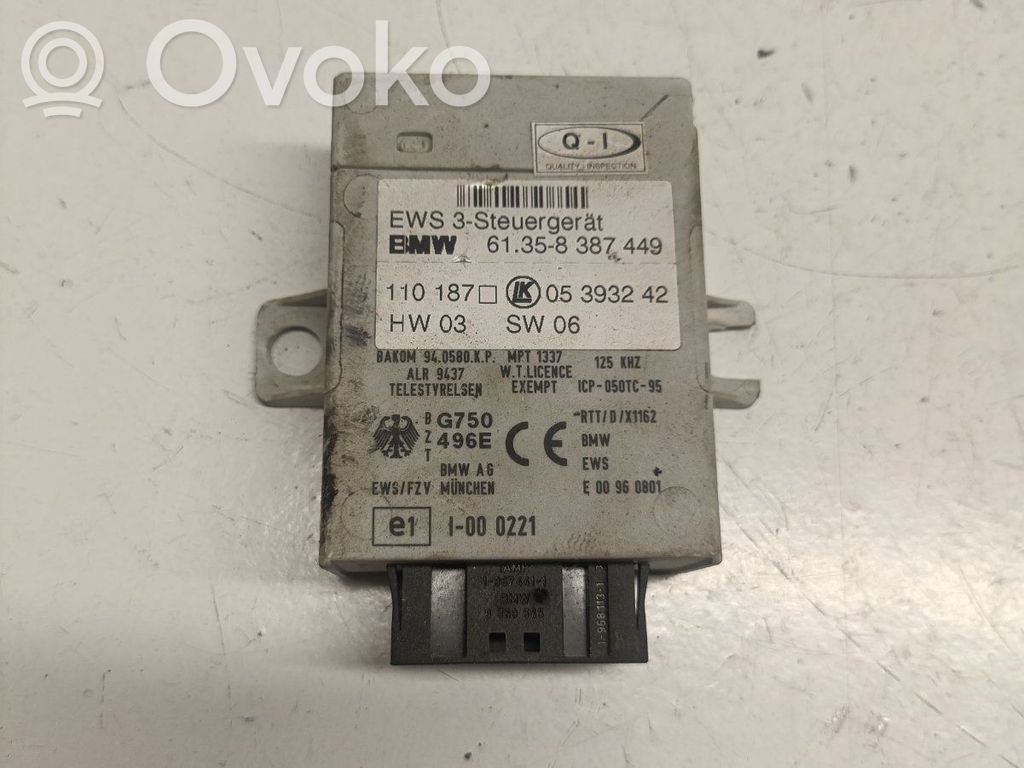 BMW 5 E39 Immobilizer control unit/module 