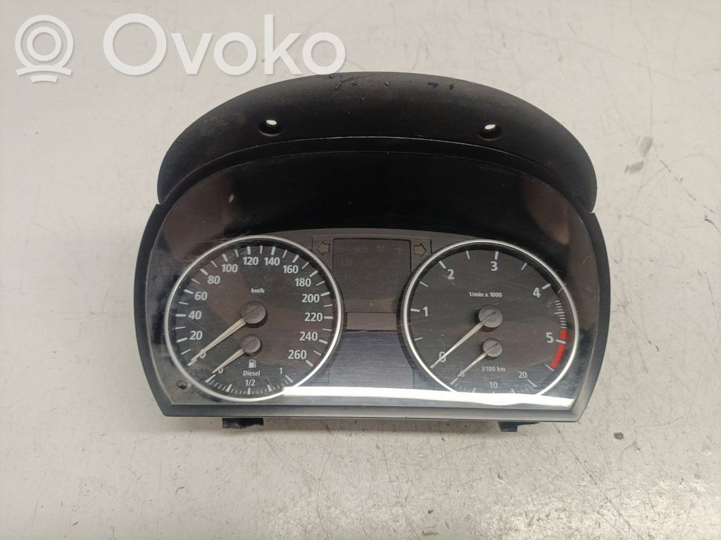 BMW 3 E90 E91 Speedometer (instrument cluster) 
