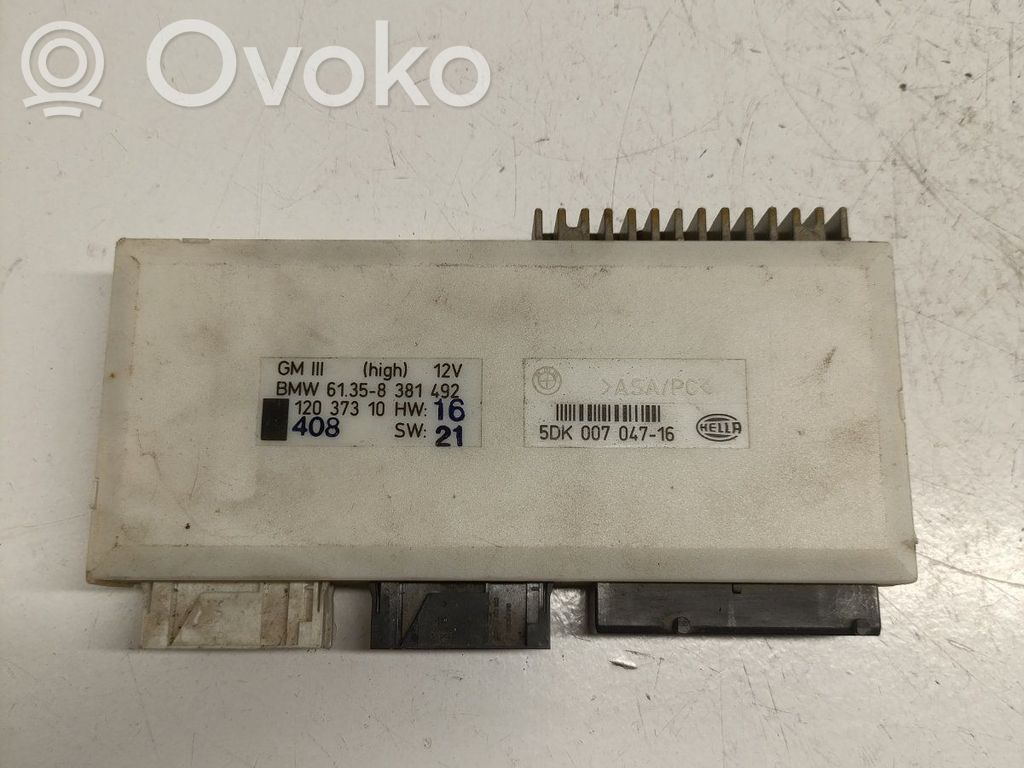 BMW 5 E39 Komforto modulis 