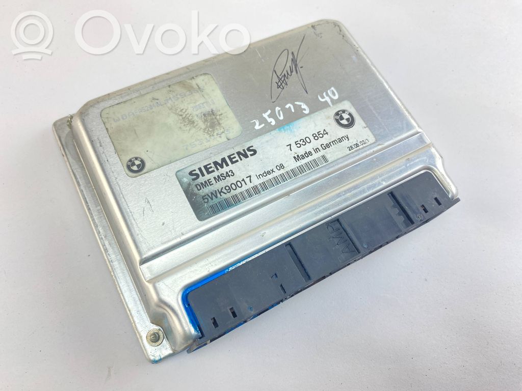 BMW 3 E46 Variklio valdymo blokas 