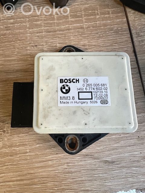 ESP acceleration yaw rate sensor