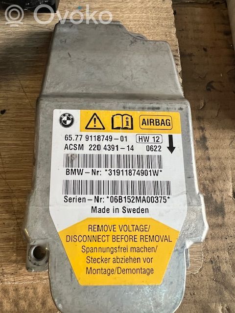 Airbagsteuergerät   6577911874901