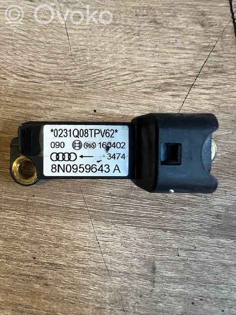 Sensor impacto/accidente para activar Airbag   8N0959643A