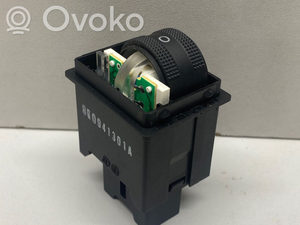 Audi A4 S4 B8 8K Headlight level height control switch 