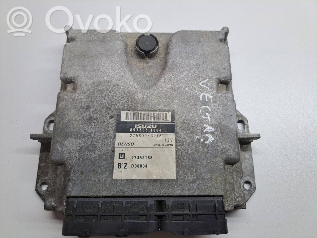 Engine control unit/module   97353188,8973531884,2758003913