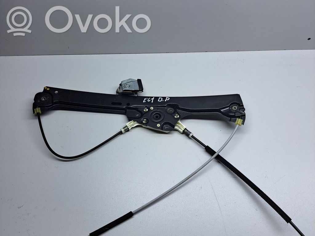 BMW 5 E60 E61 Front door window regulator with motor 