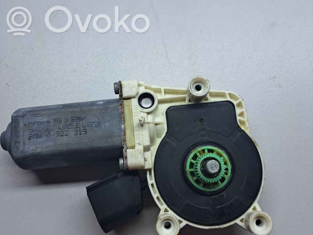 BMW 5 E60 E61 Silniczek podnoszenia szyby drzwi tylnych 