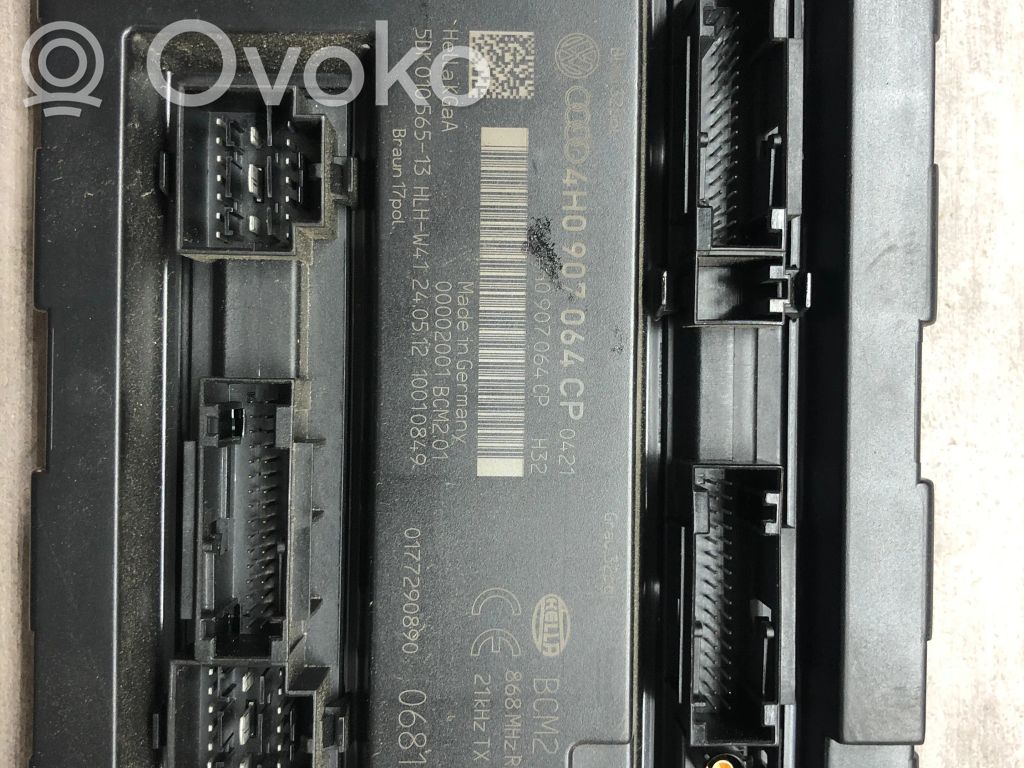 Audi A6 S6 C7 4G Module confort 