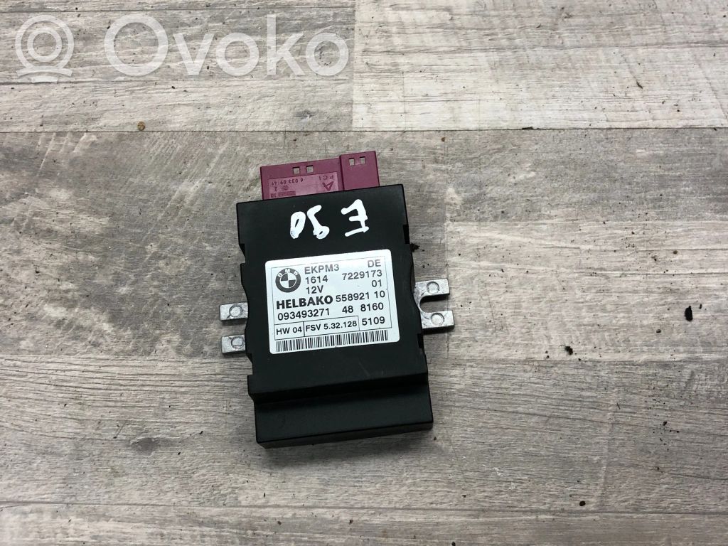 Fuel injection pump control unit/module   7229173,55892110