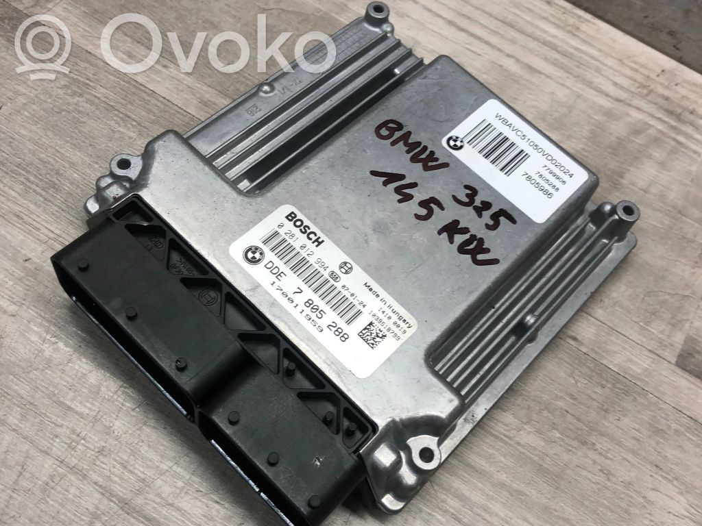BMW 3 E90 E91 Engine control unit/module 