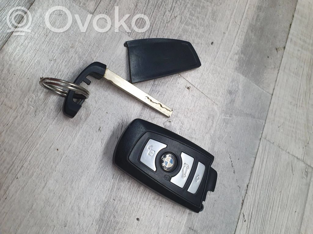 BMW 5 F10 F11 Aizdedzes atslēga / karte 