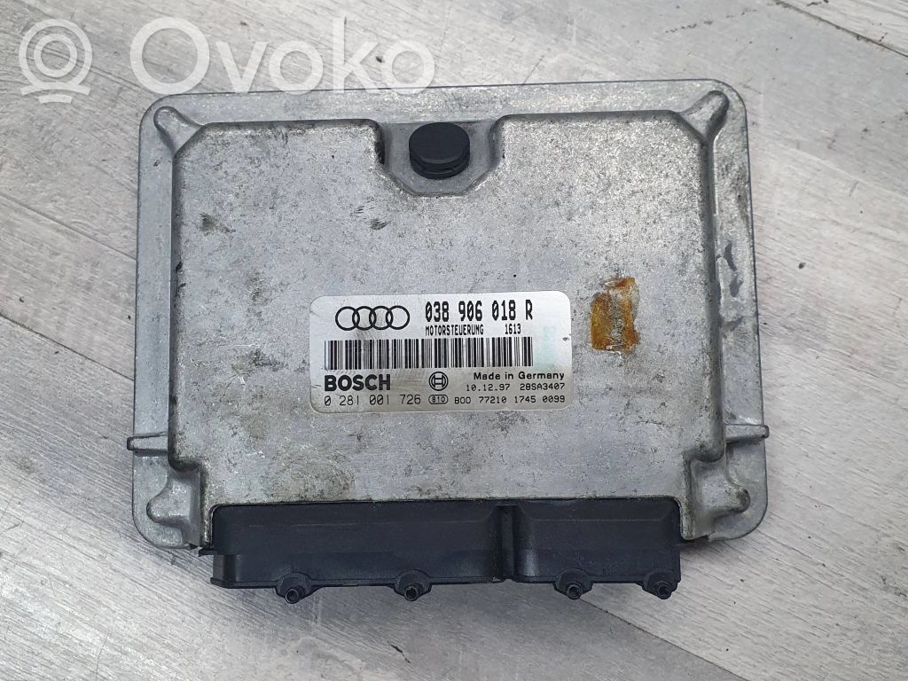Engine control unit/module   038906018R,28SA3407,0281001726