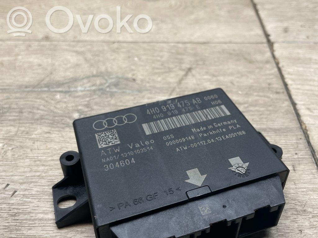 Parking PDC control unit/module   4H0919475AB,1310103514,4H0919475E