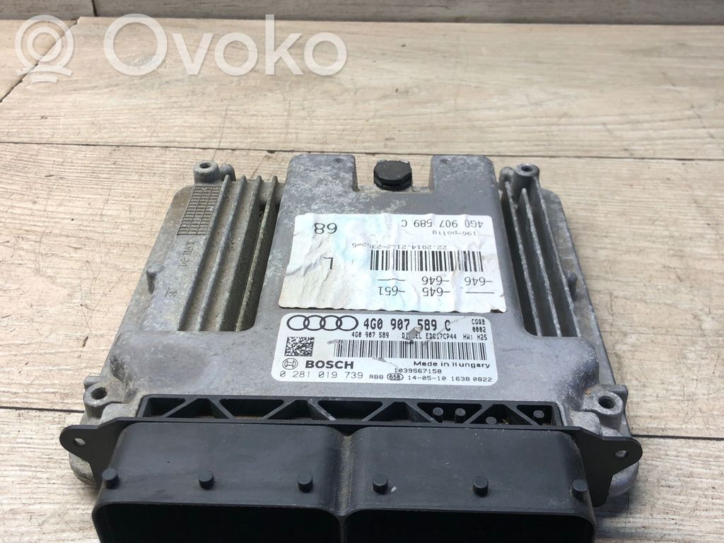 Audi A6 S6 C7 4G Engine control unit/module 