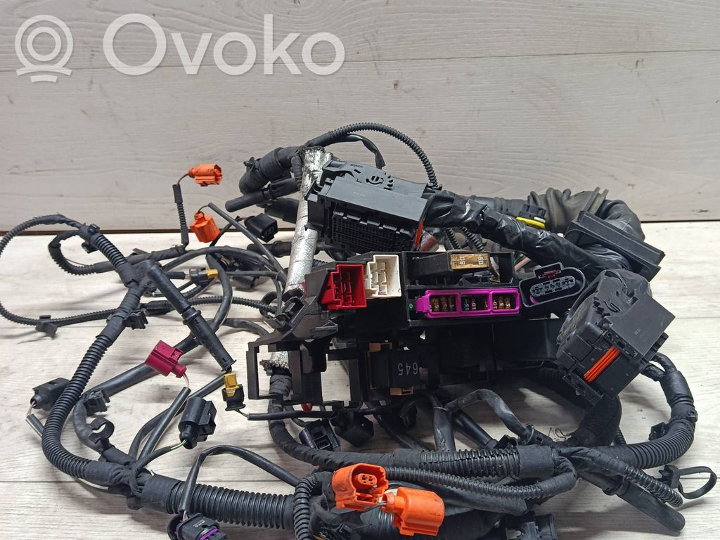 Audi Q5 SQ5 8R Engine installation wiring loom 